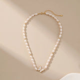 Natural Freshwater Mother-of-Pearl Butterfly NecklaceNecklaces Alarita Jewelry