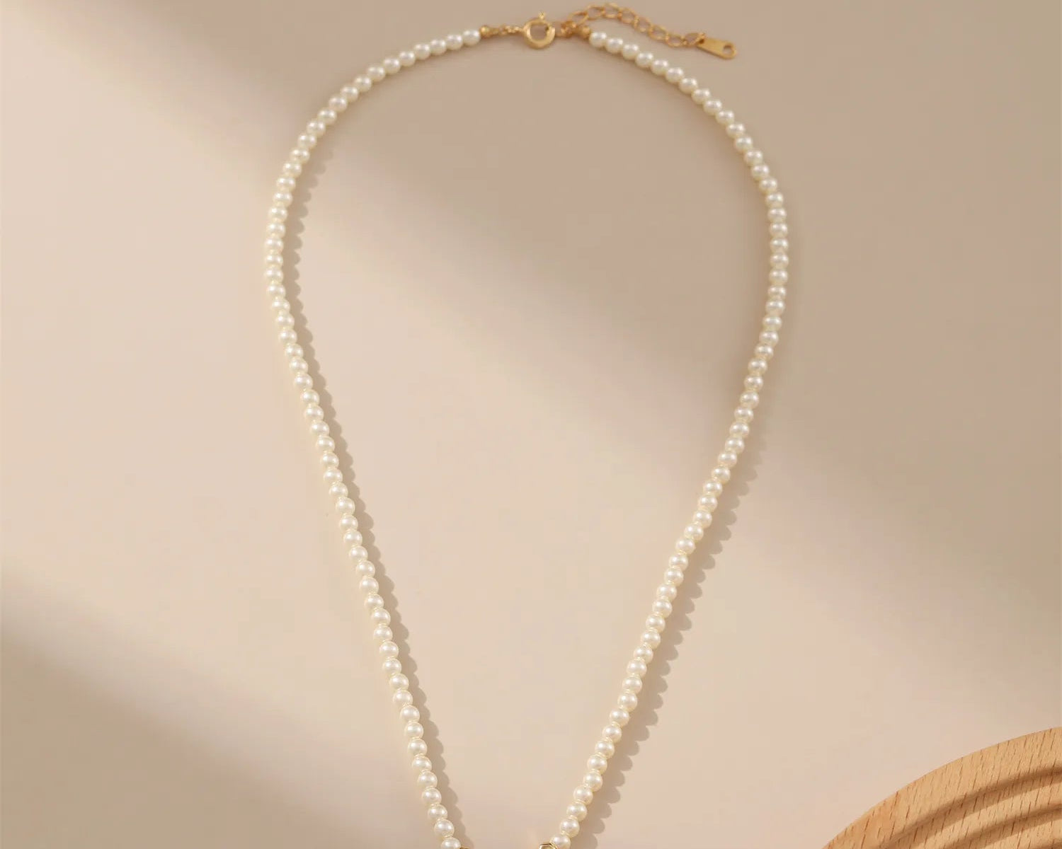 Pearl French Nugget Necklace