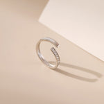 Baguette Cubic Zirconia Ring - Alarita