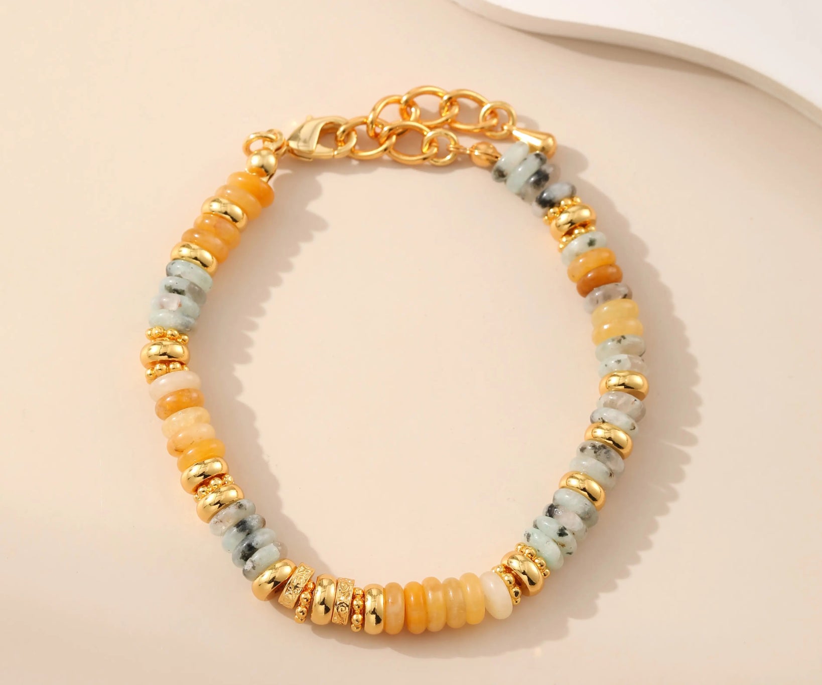 Bohemian Style Natural Stone Bracelet - Alarita