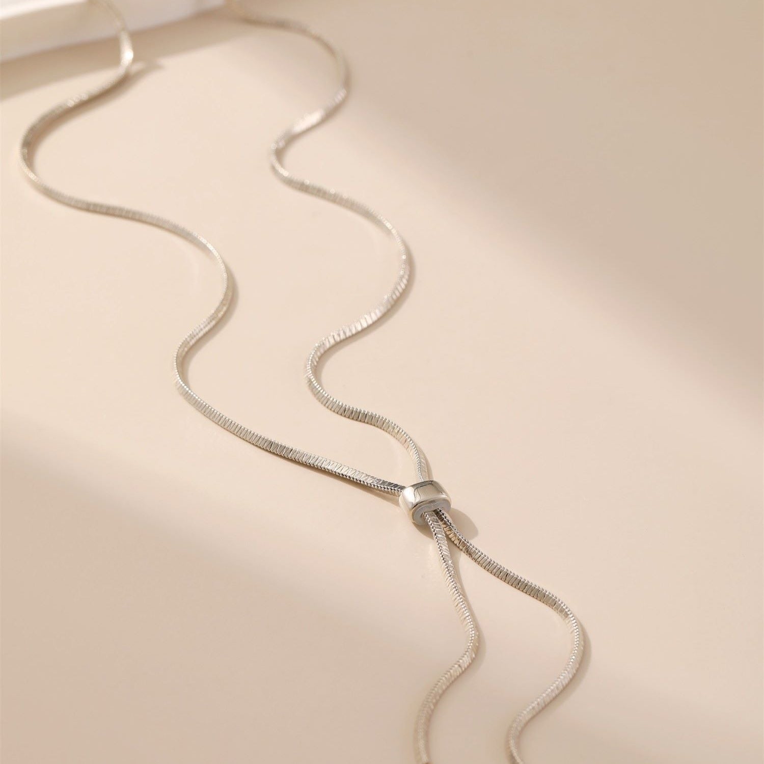 Gold Knot Chain Necklace - Alarita
