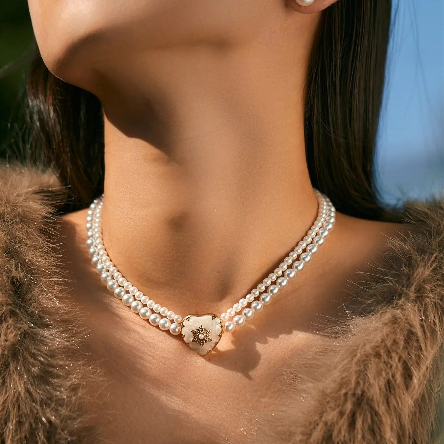 Natural Baroque Pearl Earrings - Alarita