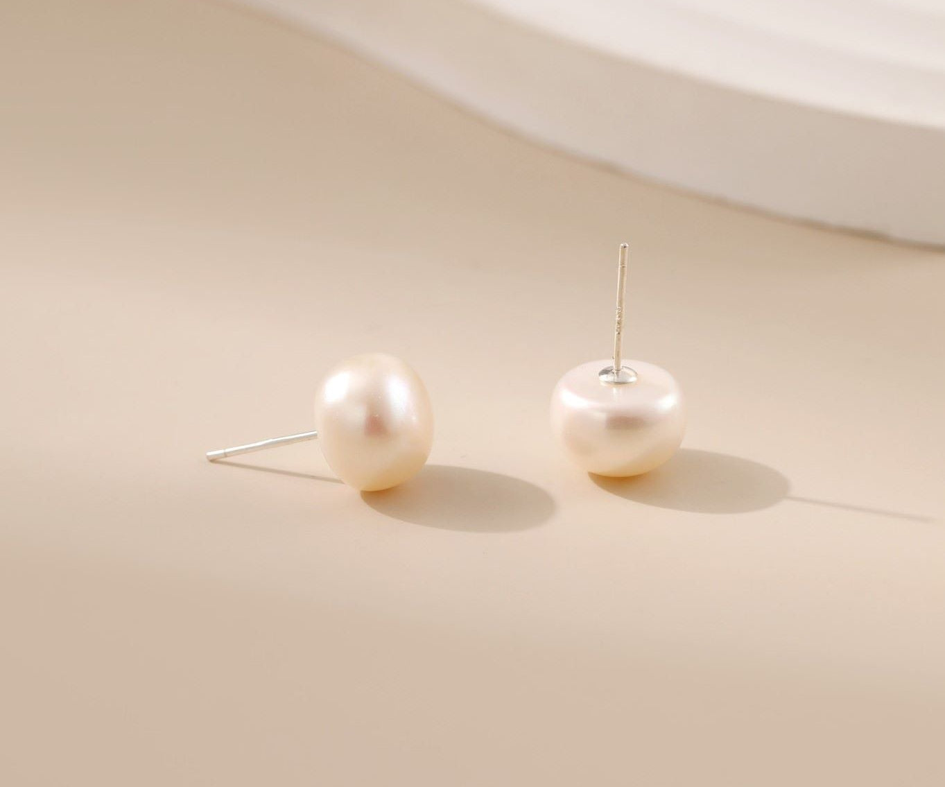 Natural Baroque Pearl Earrings - Alarita