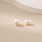 Natural Baroque Pearl Earrings - Alarita