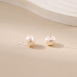 Natural Baroque Pearl Earrings - Alarita