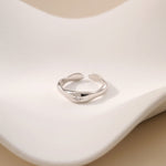 Opal Moonstone Silver Ring - Alarita