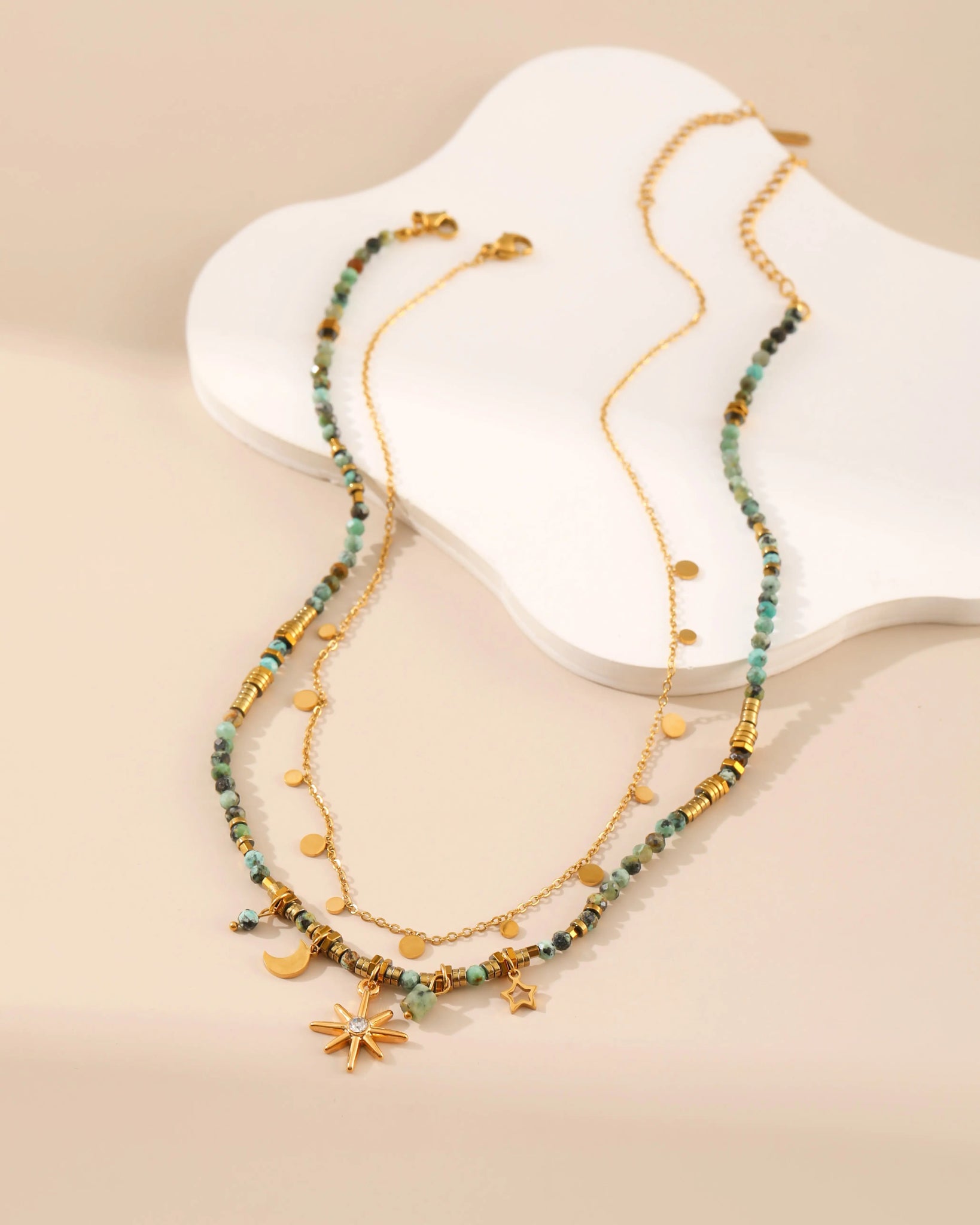 Vintage star necklace hot sale